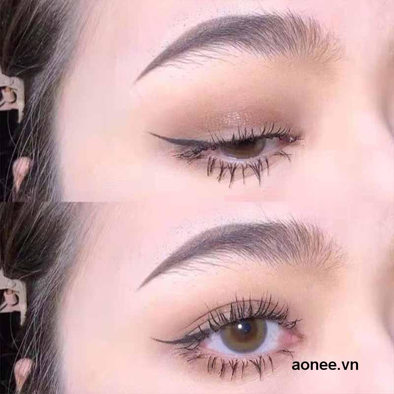 ✨✨Cọ Kẻ Mắt Bàn Chải Lông Mày Góc Xiên Siêu Mỏng Cọ Trang điểm đơn Các Công Cụ Làm đẹp