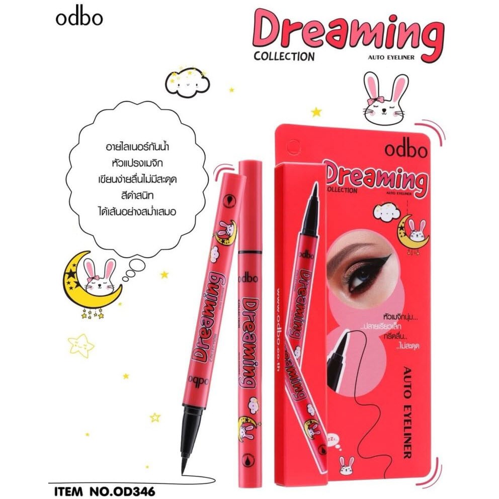 [An Toàn] Bút Kẻ Mắt Nước Odbo Dreaming Auto OD346