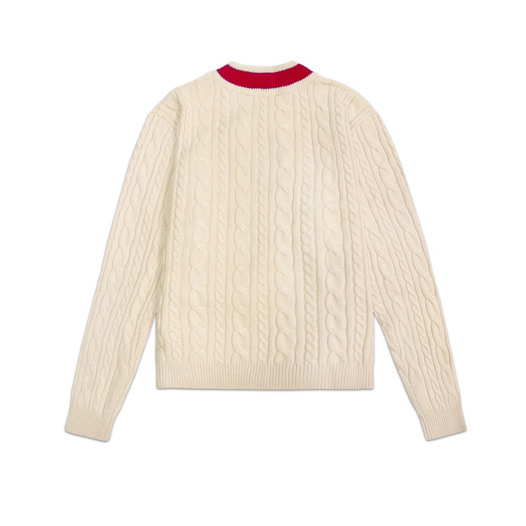 DVRK - Áo sweater len dài tay V-NECK-DVRK-22SS