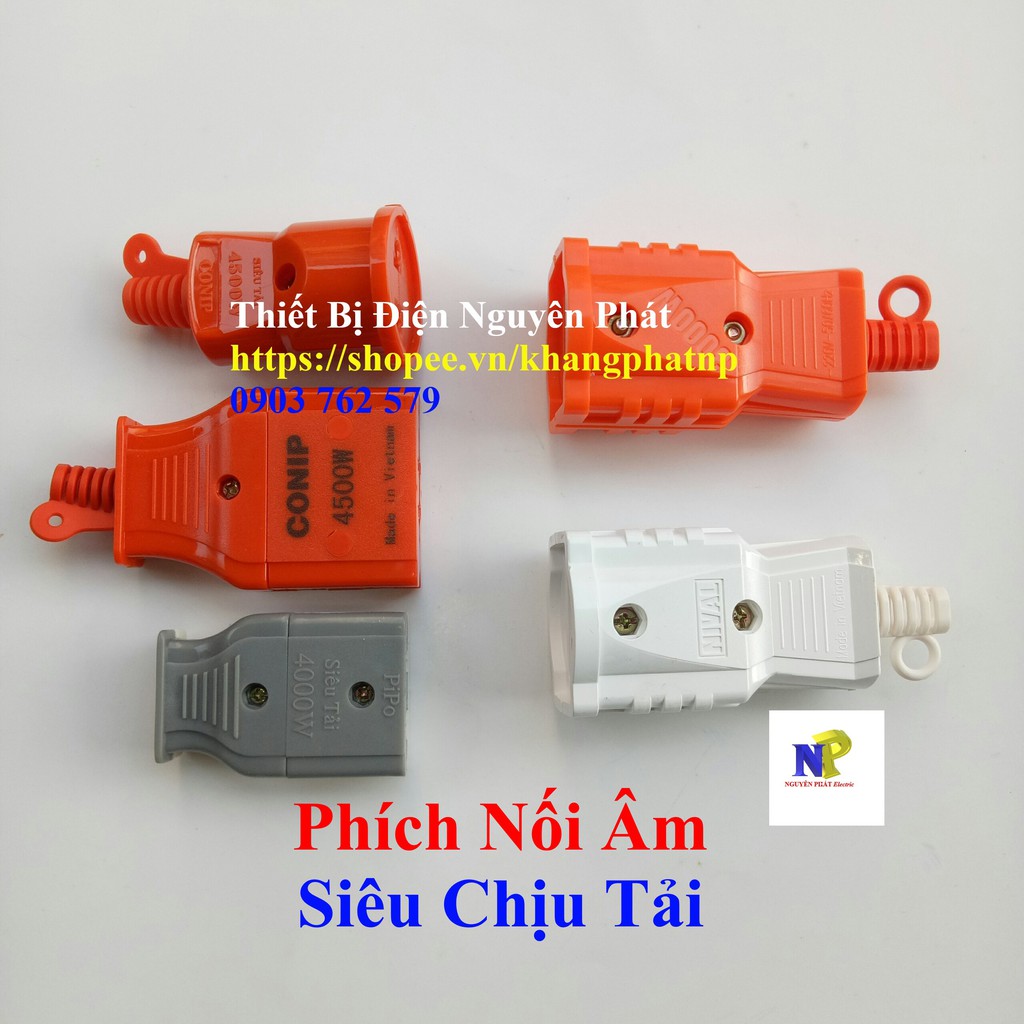 [PIPO] Phích Nối Âm Siêu Chịu Tải CS 4000w