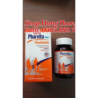 BỒI BỒ CƠ THỂ PHARVITA PLUS 30 vien