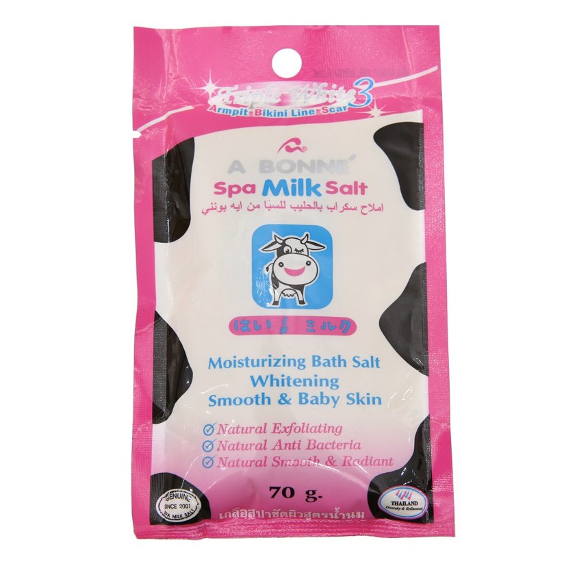 Muối sữa spa A Bonne Triple White 70g