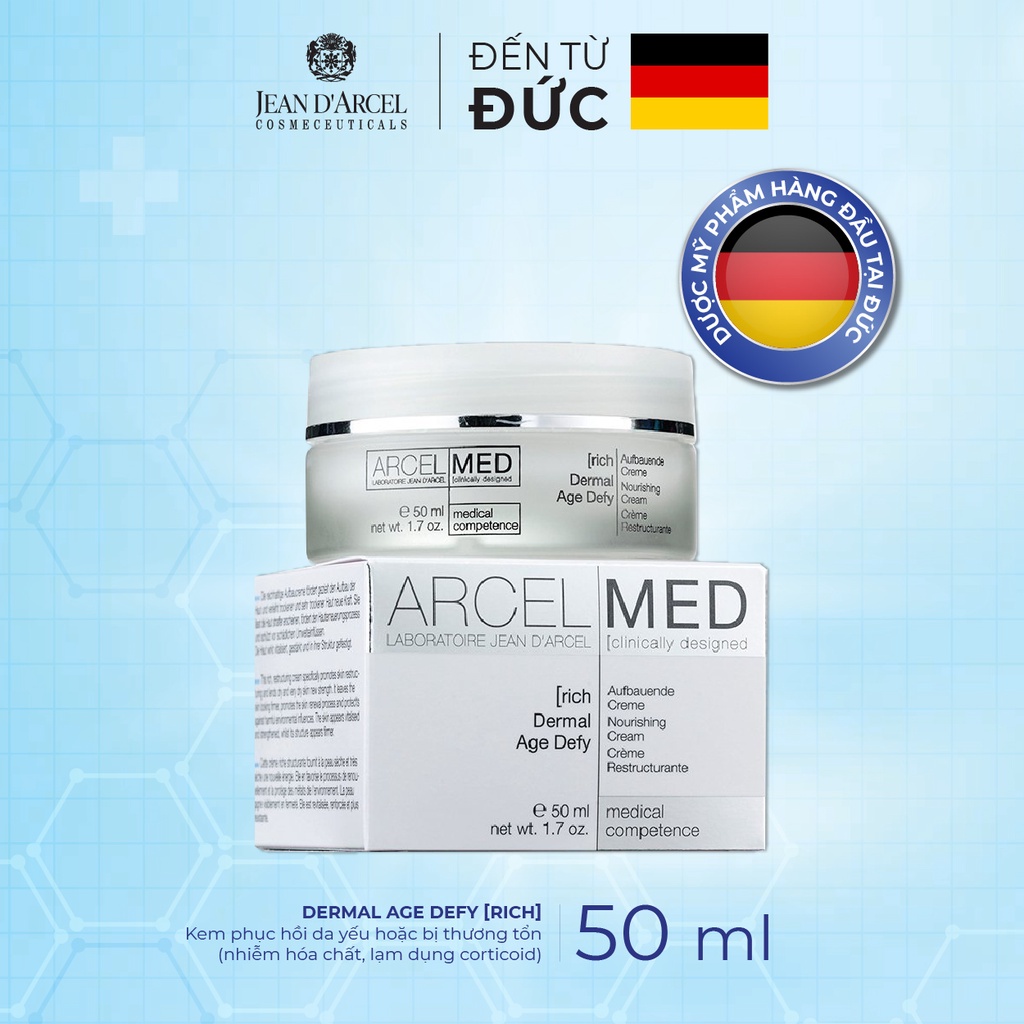 Kem Phục Hồi Da Yếu Và Tổn Thương Jean D'Arcel Dermal Age Defy
