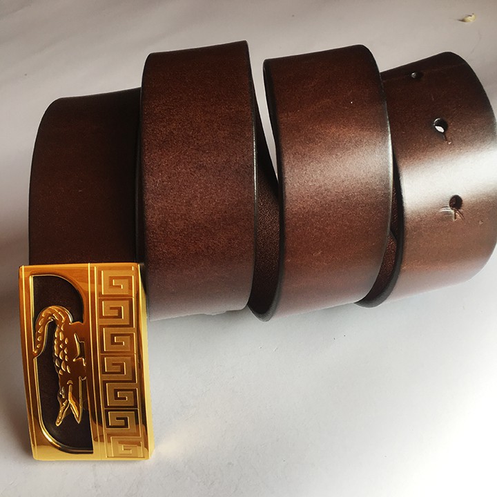 [HÀNG CHẤT] dây nịt nam thắt lưng da doanh nhân cao cấp thời trang khóa mạ vàng 24k | BigBuy360 - bigbuy360.vn