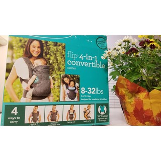 [Hàng Oder] Địu Infantino Flip Advanced 4-in-1 Convertible Carrier_new seal