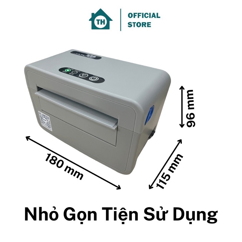 Máy In Nhiệt JIAPUWEI A6-A7, In Đơn Hàng, Mã Vận Đơn, Phiếu Gửi Hàng, In Tem Dán, In LOGO - BẢO HÀNH 12 THÁNG