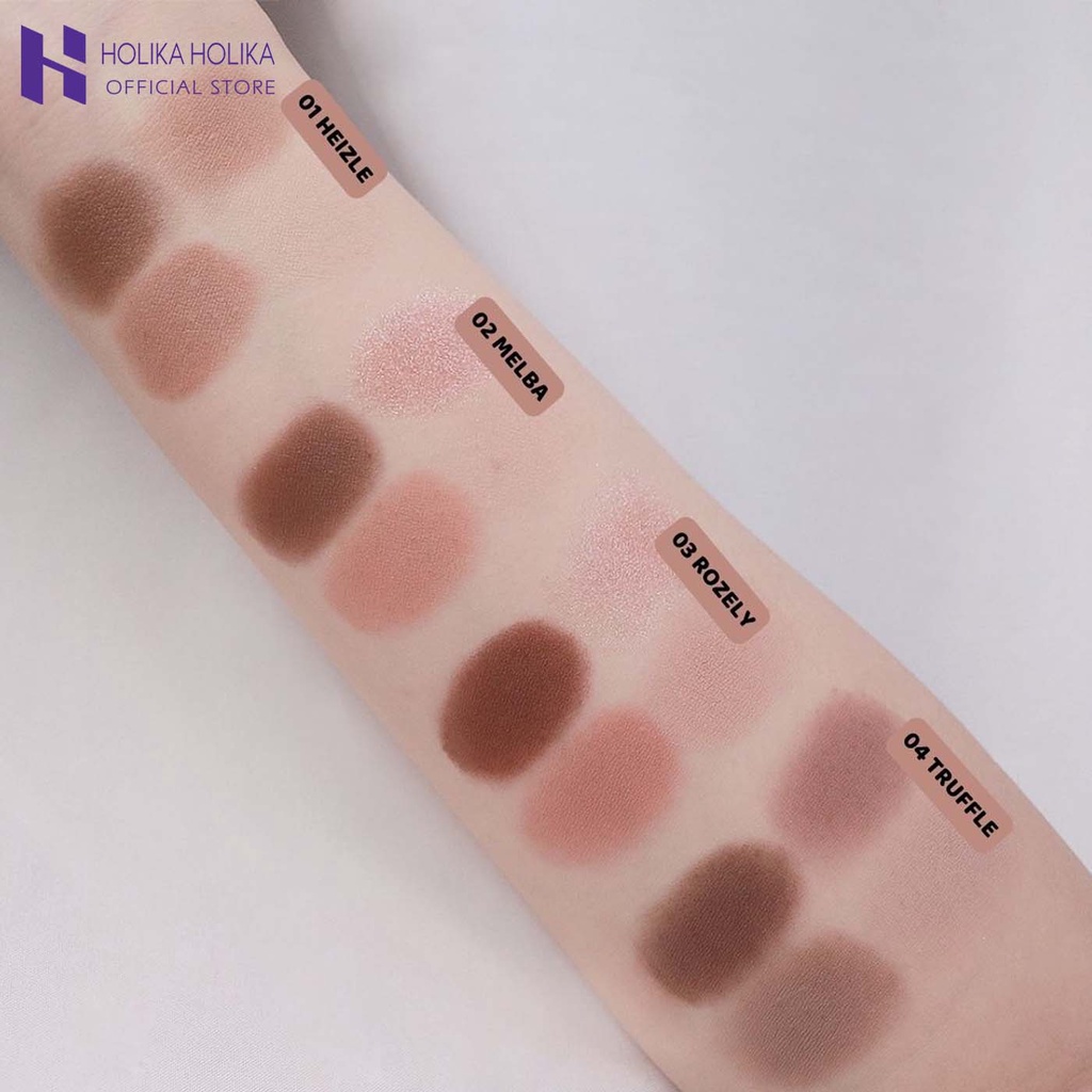 Bảng phấn mắt 4 ô Holika Holika my fave eyeshadow palette