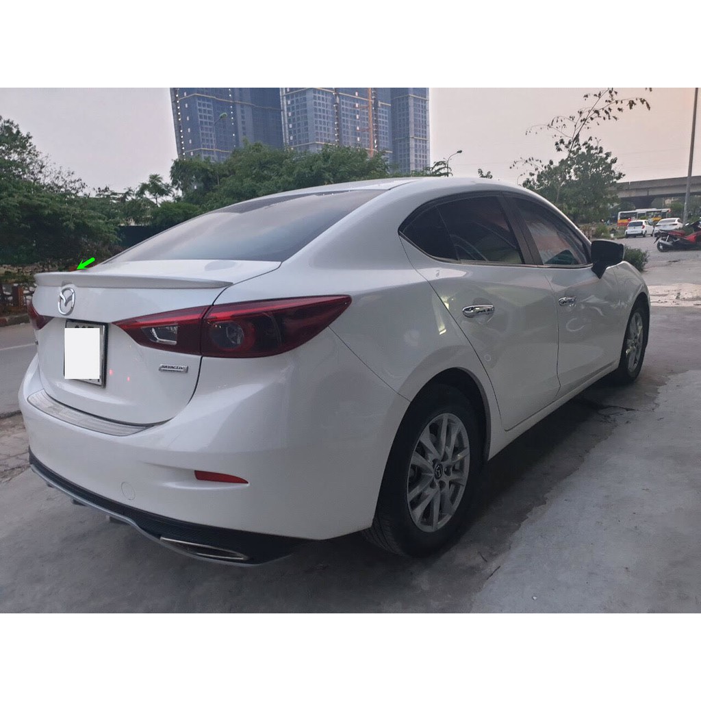 Đuôi gió liền cốp Mazda 3 sedan 2015-2019 tặng băng dính 2 mặt