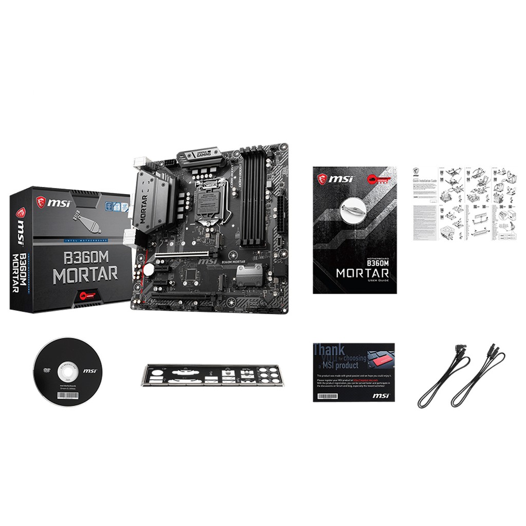 Bo mạch chủ MSI B360M MORTAR chính hãng 100% bảo hành 36 tháng