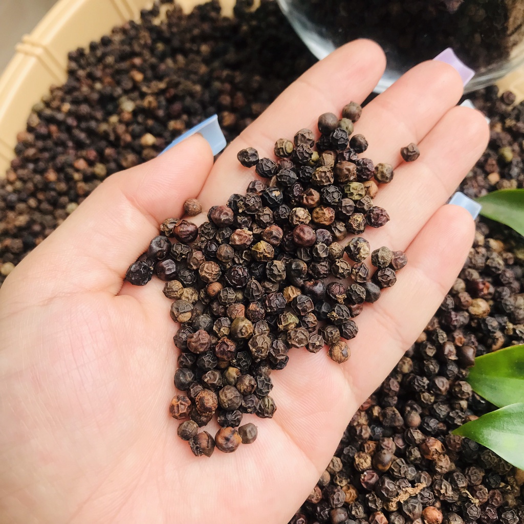 Tiêu đen nguyên chất siêu cay Đăk Lăk đặc sản Tây Nguyên Kim Oanh
