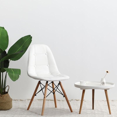 ( FREESHIP 100%) GHẾ ĐỆM EAMES BỌC DA CÚC