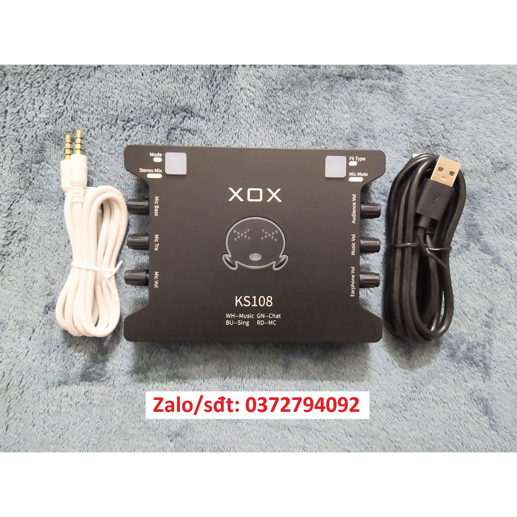 COMBO BỘ LIVESTREAM BM900 SOUND CARD KS108 CHÂN MÀNG TAI NGHE