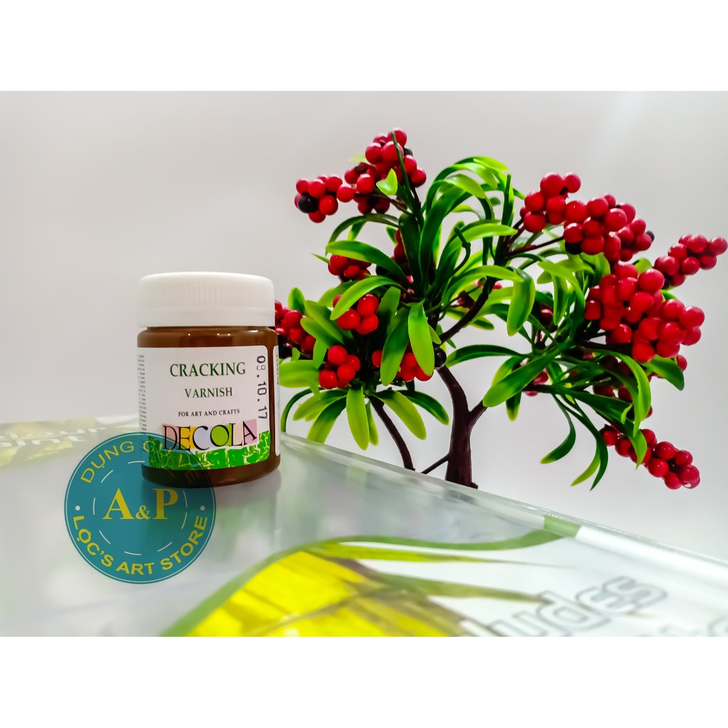 Dung dịch tạo hiệu ứng nứt - Decola Cracking Vanish