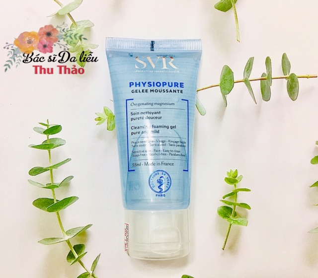 SỮA RỬA MẶT SVR SEBIACLEAR  - PHYSIOPURE  GEL MOUSSANT 50mL - 200mL