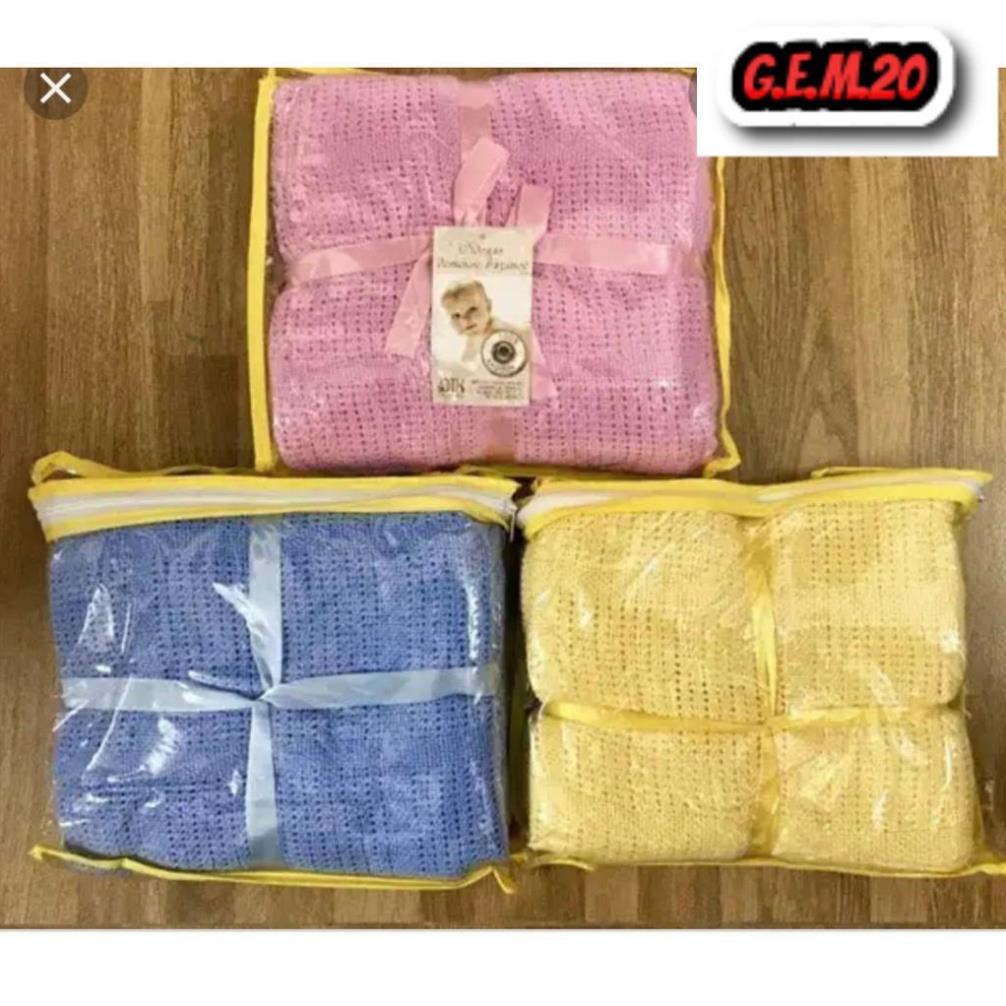 CHĂN LƯỚI COTTON CHO TRẺ SƠ SINH . .