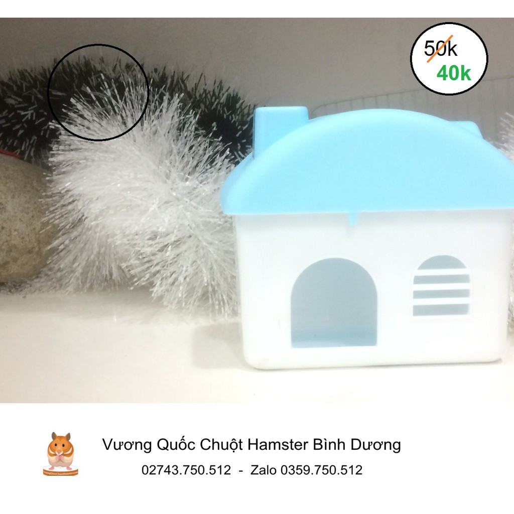 Mừng Sinh Nhật Shop - Big Sale - NHÀ NGỦ CHUỘT HAMSTER - Mẫu 2