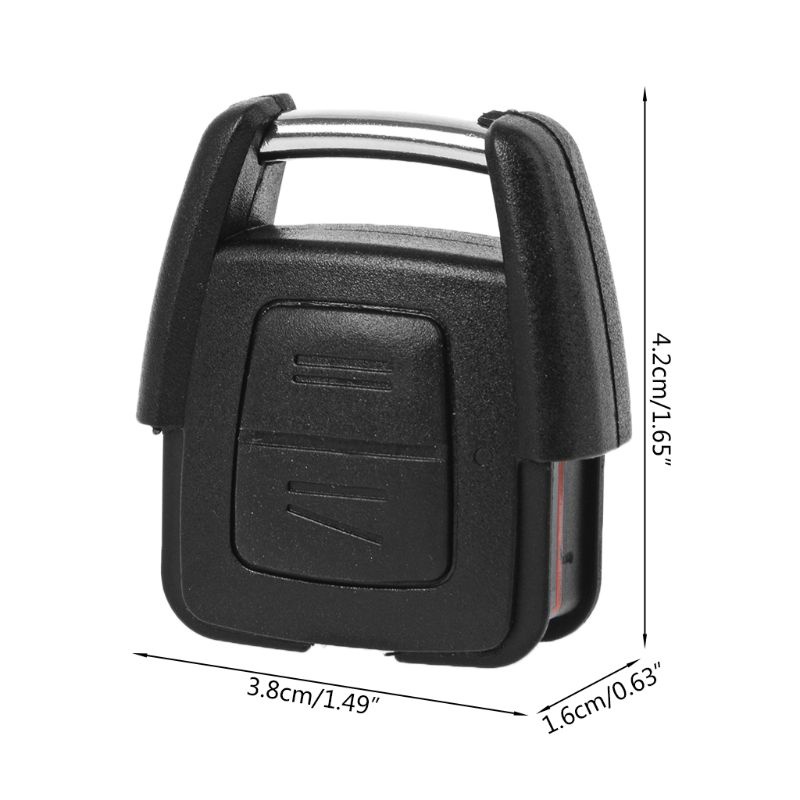 Vỏ Bọc Điều Khiển Từ Xa 2 Nút Cho Opel Vau