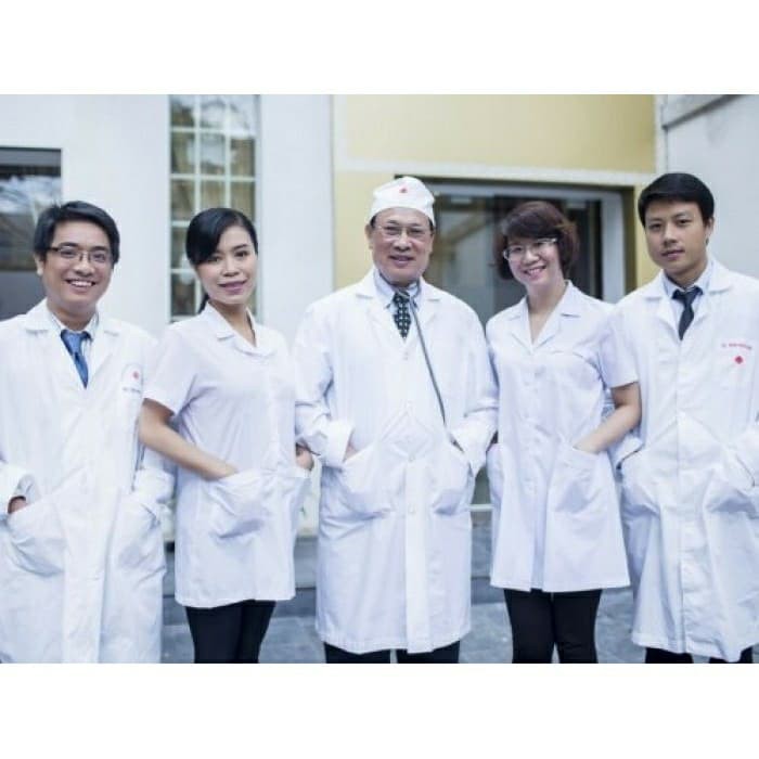 Áo blouse trắng tay dài - ngắn