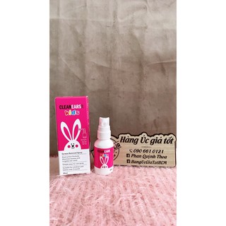 Xịt tan ráy tai Clean Ears Kids Spray 30ml