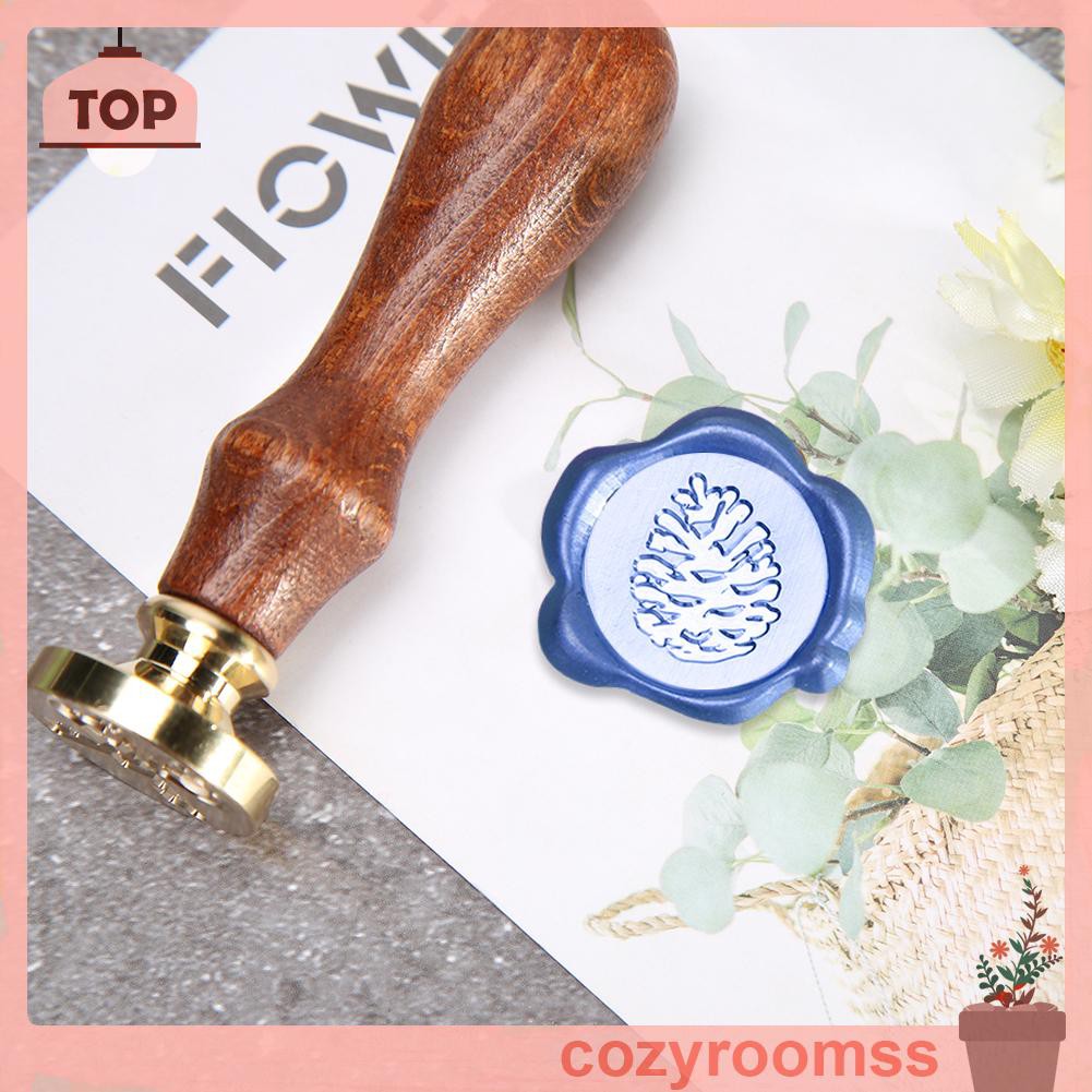 Con Dấu In Hình Ngọn Lửa Phong Cách Retro Độc Đáo