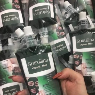 Mặt nạ tảo xoắn sủi bọt - Thải độc tố, sạch bụi bẩn