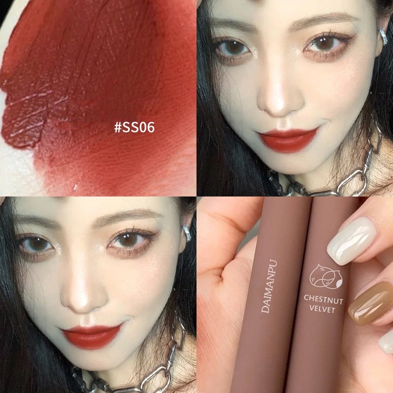 🌷XẢ KHO🌷Son Kem Lì Daimanpu Chất Nhung Mềm Mịn - Logod.m