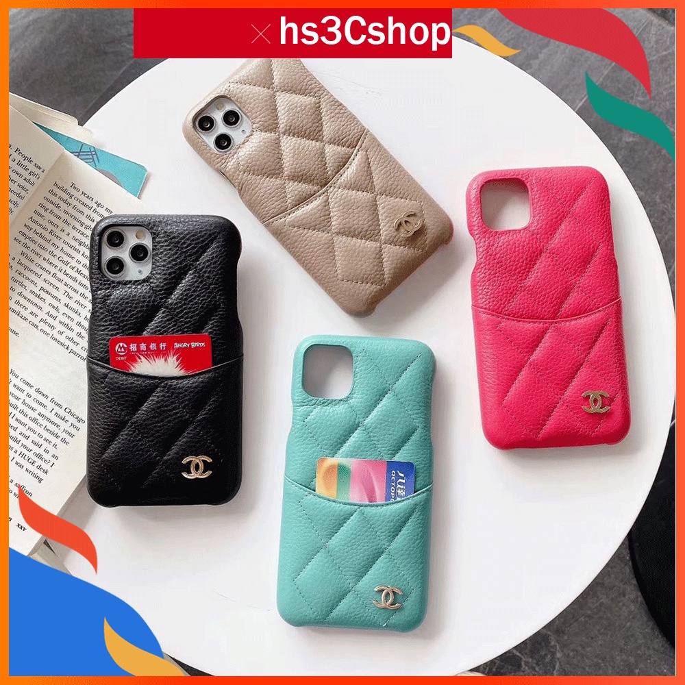 Sang Trọng Ốp Điện Thoại Chống Sốc In Logo Chanel Cho Iphone12Pro I11 I7 Ix Xr