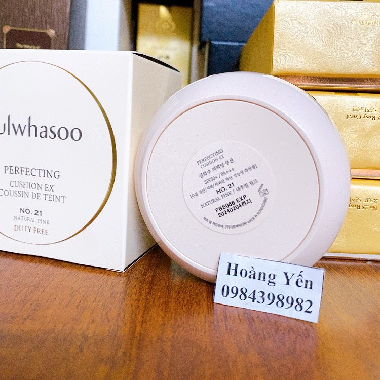 [DATE 2024] phấn nước Sulwhasoo Perfecting Cushion Ex 15g