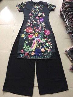 Sét bộ áo dài kèm quần 