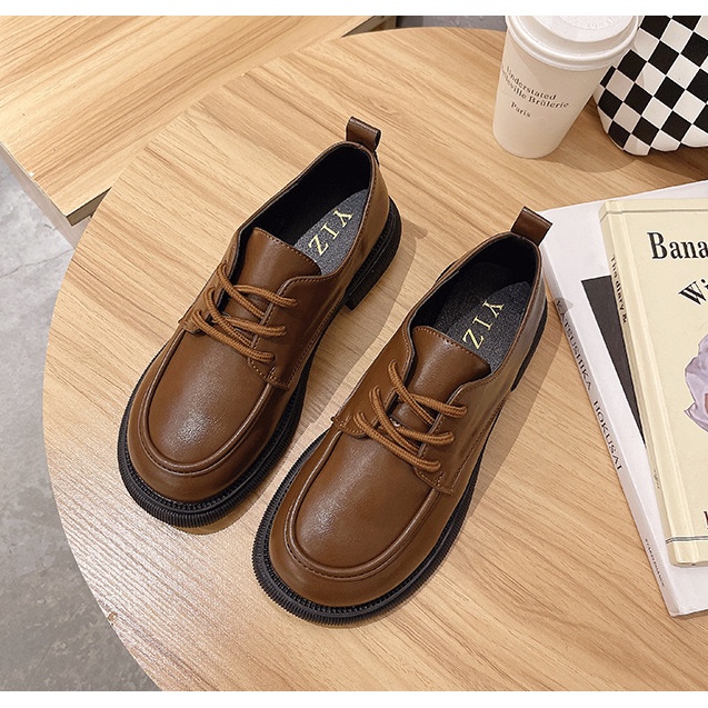 - Giày Oxford Nữ Cổ Thấp YIZ 3 phiên bản màu 2022
