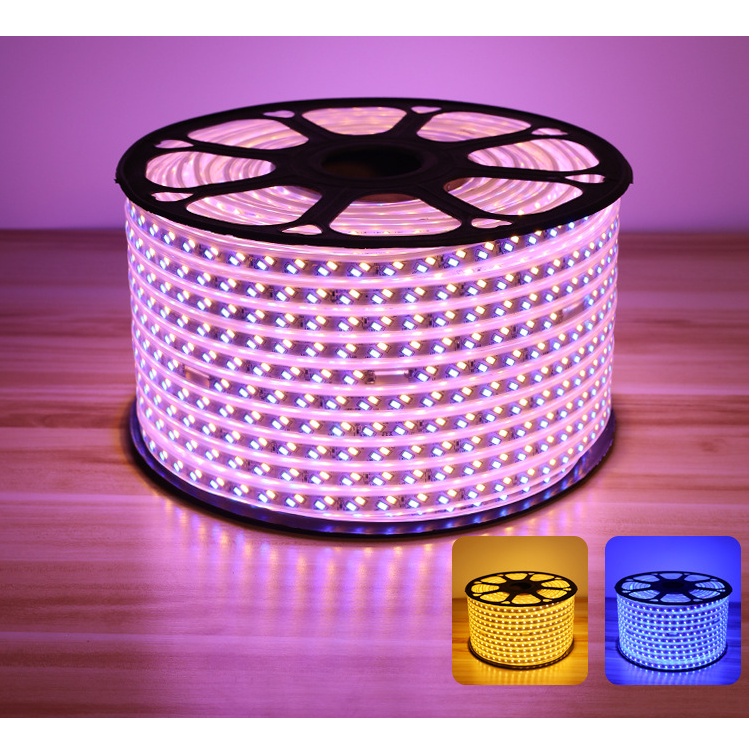 Dây led kép 5730 đổi 3 màu chuyên dùng Hắt Trần, Decor phòng ngủ