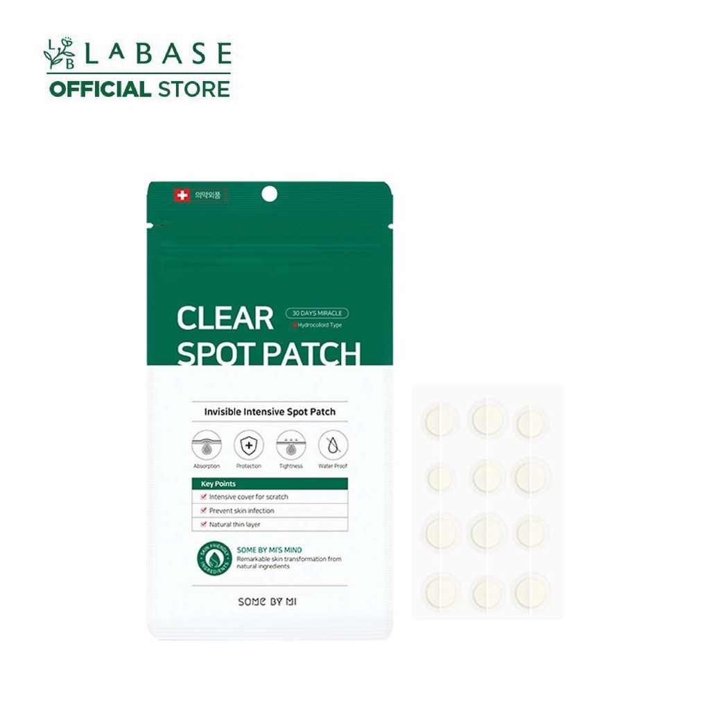 Miếng dán giảm mụn Some By Mi Clear Spot Patch Gói 18 miếng - Hàng Nhập Khẩu