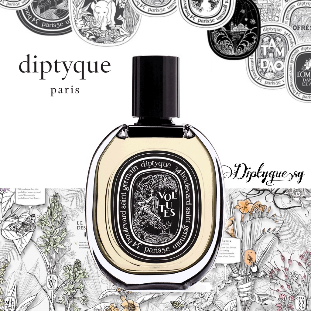⚜️ Nước Hoa Diptyque Volutes EDP Test 5ml/10ml/20ml - NEW