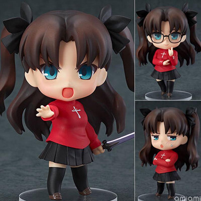 10cm Fate Stay Night Tohsaka Rin The Holy Grail War Fate / zero Nhân Vật Hành Động Đồ Chơi Collector