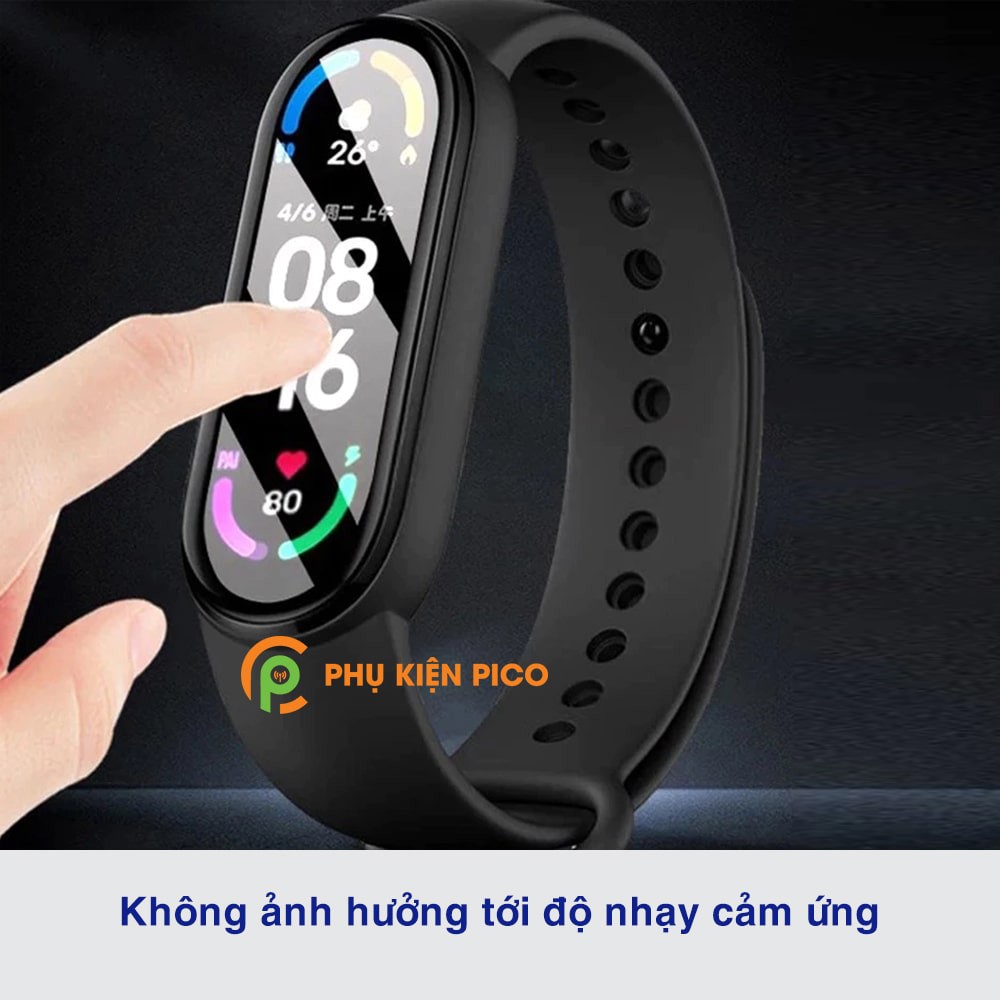 Dán màn hình Mi Band 6 cường lực dẻo trong suốt - Dán cường lực Mi Band 6