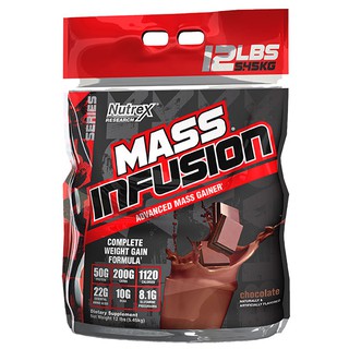 {1 liều dùng} Nutrex Mass Infusion Hổ trợ tăng cân tăng cơ. Gói dùng thử 283gr