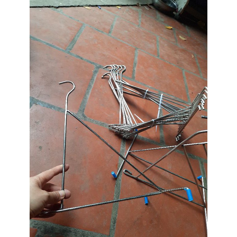 Móc treo tường inox