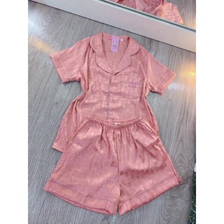 BỘ NGỦ PIJAMA LỤA GẤM CAO CẤP , SIÊU SANG CHẢNH
