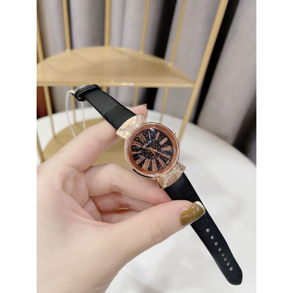 Đồng hồ nữ đẹp bollun dây da  phiên bản cao cấp [ BH 12 THÁNG 1 ĐỔI 1] | BigBuy360 - bigbuy360.vn