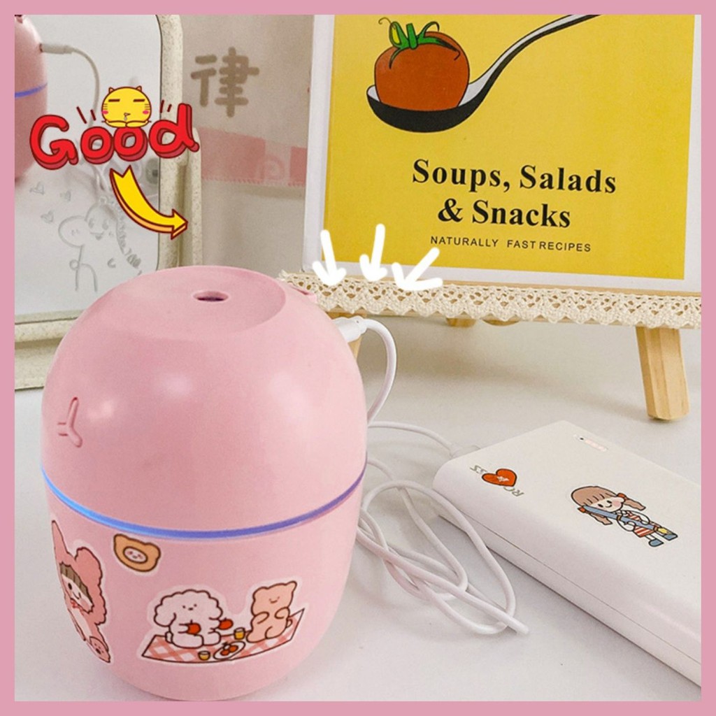 MÁY PHUN SƯƠNG MINI (TẶNG KÈM STICKER) SIÊU CUTE (2 MÀU)