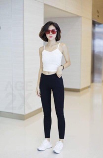 Áo croptop yếm 🍒 2 dây siêu xinh