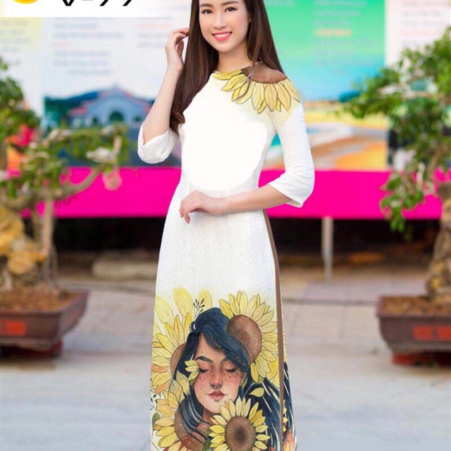 Vải áo dài lụa cao cấp 250k/áo, 350k/bộ