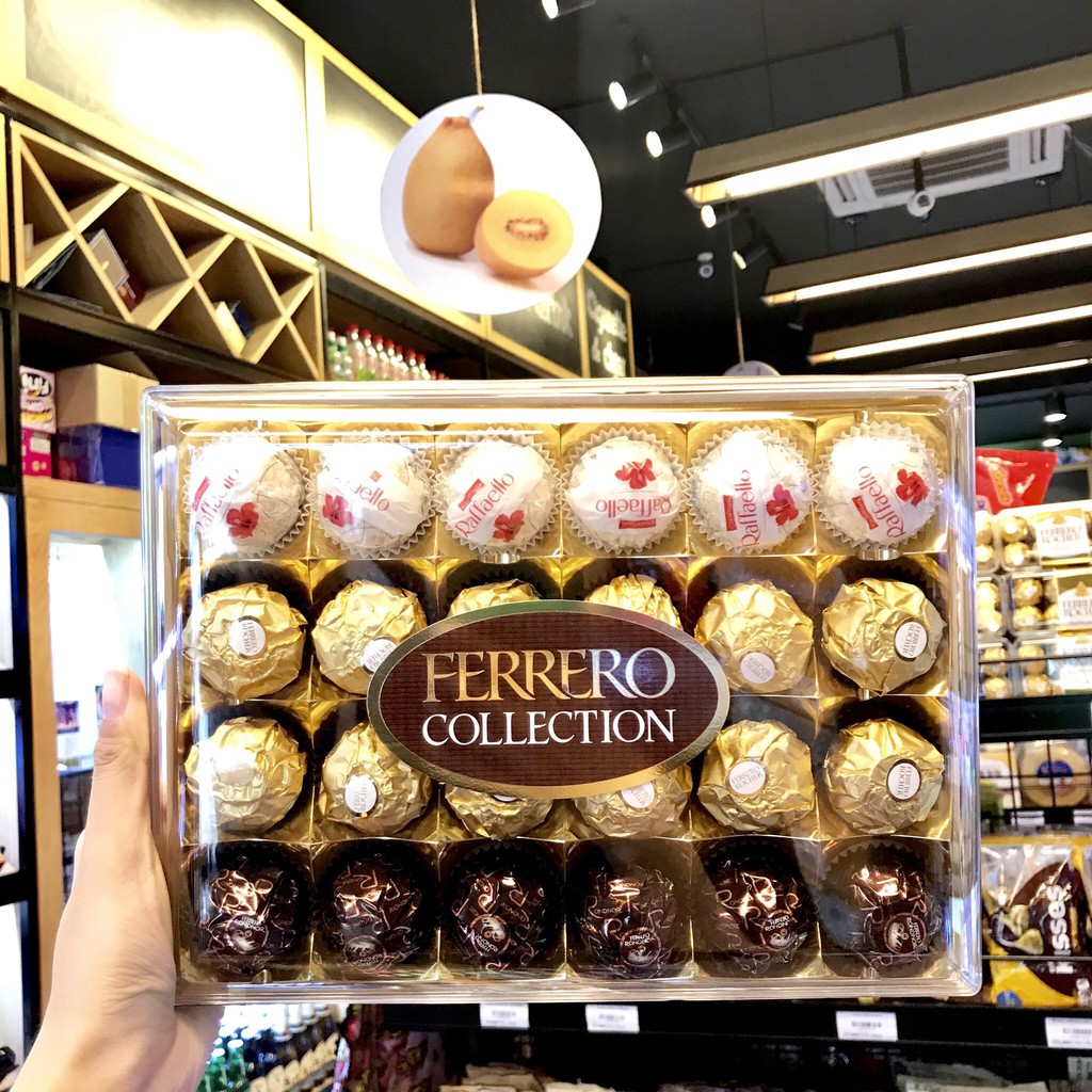(2 loại) Socola Ferrero Collection hộp 176gr & 269gr