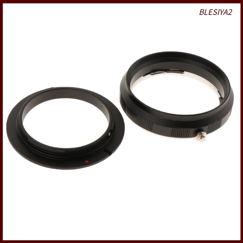 [BLESIYA2]Reverse Macro Adapter and 58mm Rear Lens Filter Ring For Canon EOS EF Mount