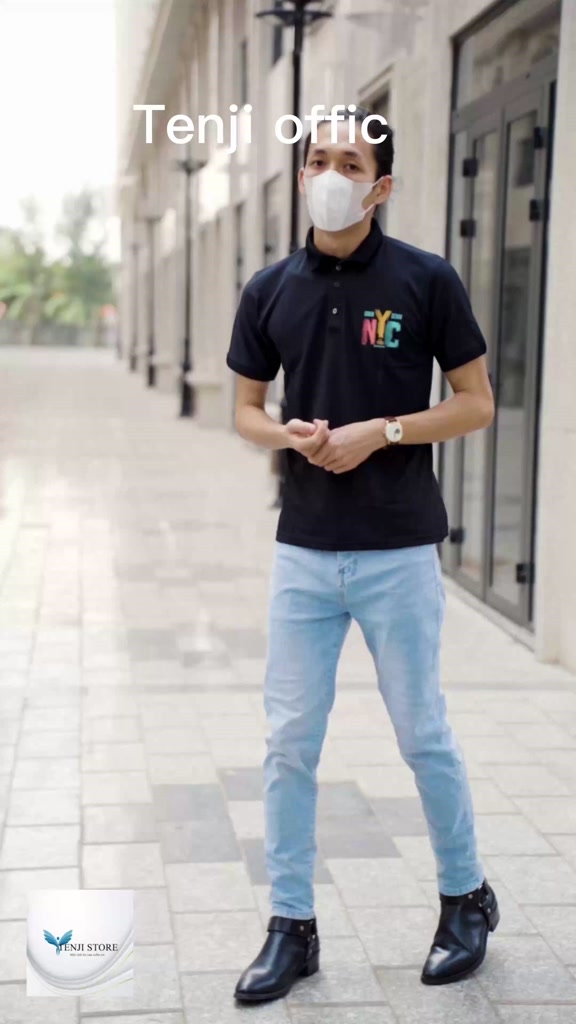 Áo thun nam TENJI AT259 Tay Ngắn Cổ Bẻ LOCK bạc mẫu độc đáo siêu cá tính, phông nam đẹp nhiều mẫu | BigBuy360 - bigbuy360.vn