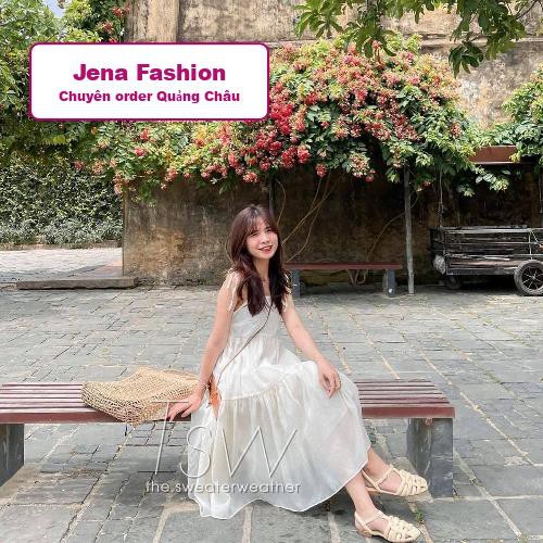 VÁY 2 DÂY BUỘC NƠ VAI SIÊU XINH ULZZANG HÀN QUỐC Loại -Jena Fashion