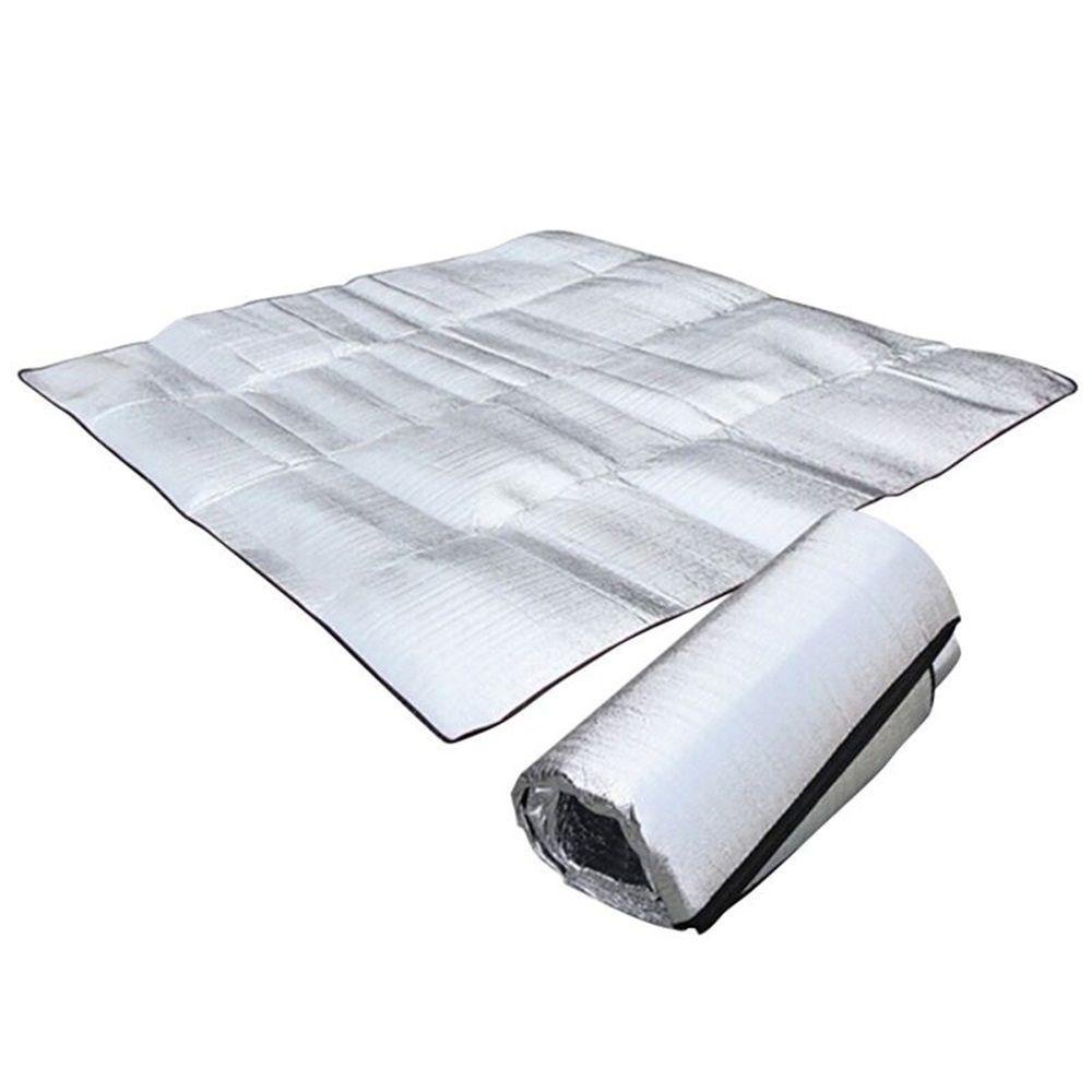 Thảm Giấy Bạc Chống Thấm Nước Có Thể Gấp Gọn Tiện Dụng Khi Đi Cắm Trại