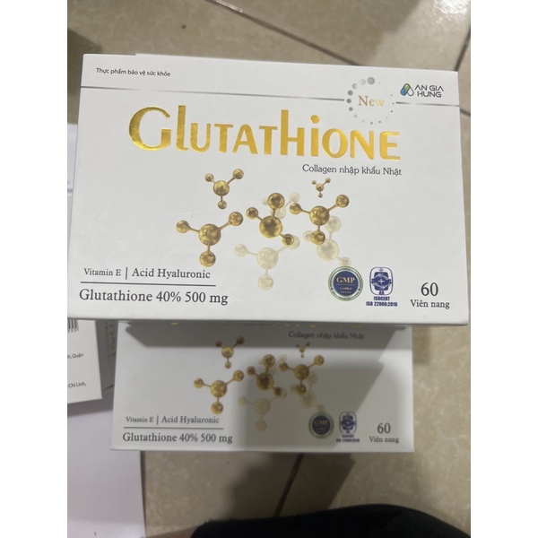 Viên uống Glutathione Collagen nhập khẩu Nhật 60 viên tăng cường sắc tố làm trắng hồng da - CN17