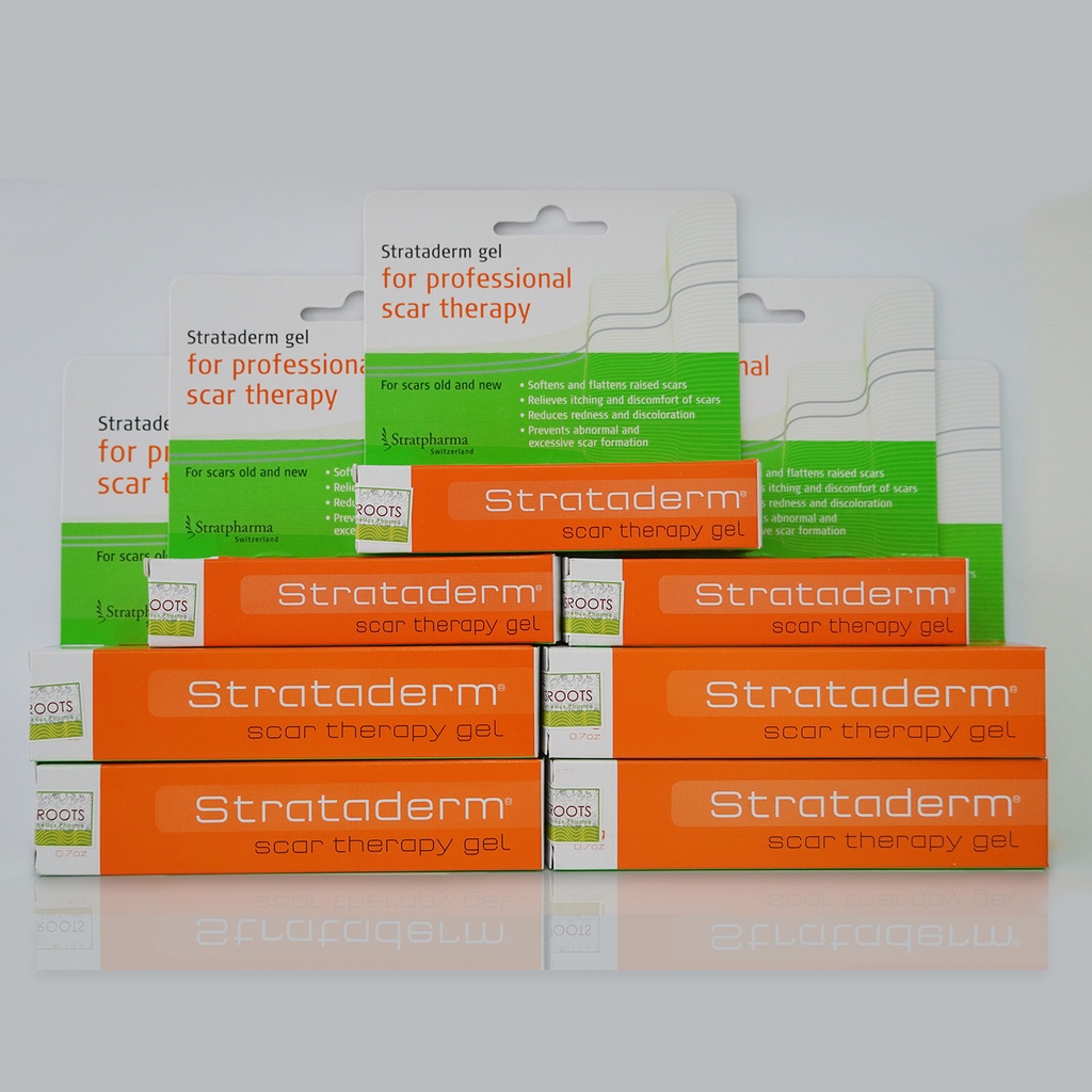 Gel Hỗ Trợ Làm Mờ Sẹo Strataderm 10g - Chính Hãng Thụy Sĩ