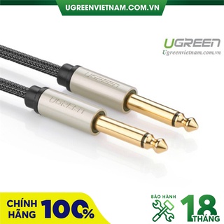 Cáp Audio 6,35mm chính hãng Ugreen 10636 mạ vàng cao cấp